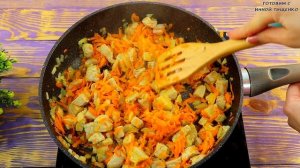 ТУШЕНАЯ КАПУСТА С МЯСОМ! Быстрый, вкусный и легкий рецепт!