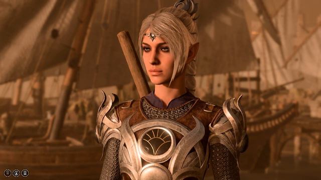 Gale romance ending scene. Baldur's Gate 3. By the way Halsin will sing. смотреть онлайн