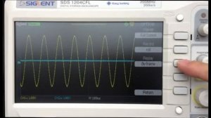Функция записи в осциллографах Siglent SDS1000L