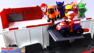Обзор игрушки "Автовоз Щенячий Патруль" и 7 героев