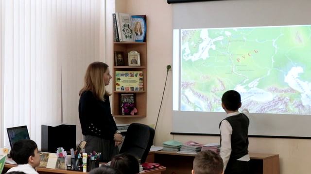 Отрывок занятия , учитель Агницкая Юлия Владимировна