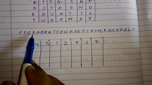 Rectangular Transposition Encryption and Decryption смотреть онлайн