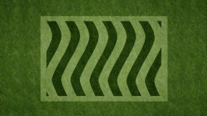 Lawn Striping: How to Stripe a Wave Pattern