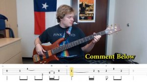 Wish You Were Here - Pink Floyd (Bass Cover with Tabs)