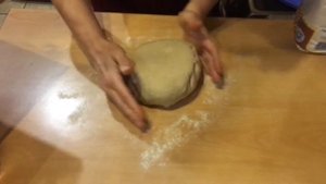 Ржаной круглый хлеб на закваске