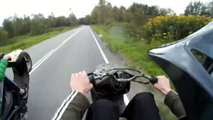 Стант на suzuki lets 2 new сток