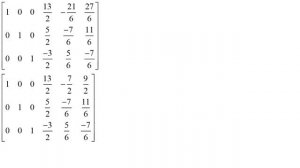 Получение обратной матрицы методом Гаусса-Жордана