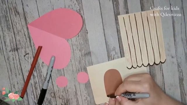 2 идеи. Поделки к Дню Святого Валентина. Поделки для детей.