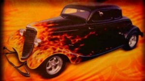 Как зарабатывать на аэрографии. Реалистичное пламя на автомобилях. Все секреты раскрываются.