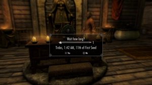 Skyrim marrying Dinya, Maramal's pregnant wife