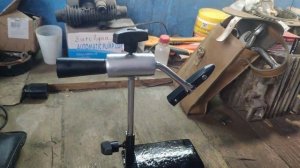 самодельные тиски для вязания мушек