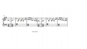 Колыбельная тишины (Из к/ф "Он - дракон") - фортепиано