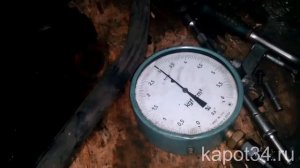 Форд Транзит 2,2 155л с проверка давления масла после капремонта