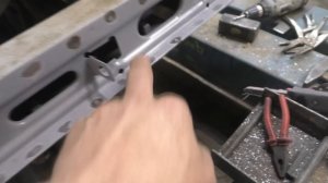 Datsun On Do сварка и покраска рамки радиатора  ч.4