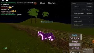 Показываю новейшего геймпас тигра пони в horse world (roblox)!!!