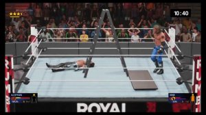 WWE 2K19 AJ Styles vs Edge TLC match