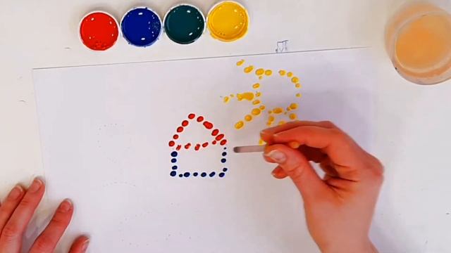 РАЗВИВАЮЩИЕ ЗАНЯТИЯ ДЛЯ ДЕТЕЙ 4+. Рисуем капельками. Каплеграфия
