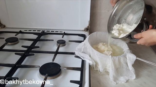Брынза. Ақ ірімшік. Брынза қазақша рецепт смотреть онлайн