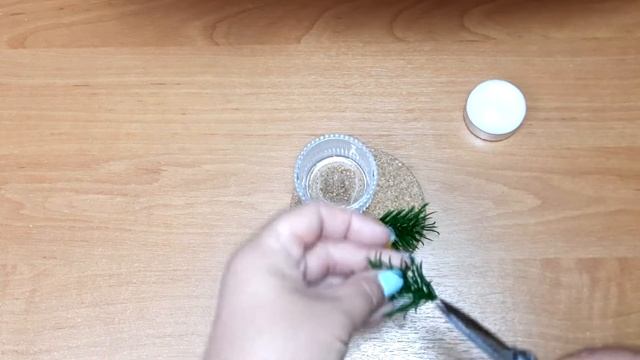 DIY Новогодний подсвечник . Очень просто