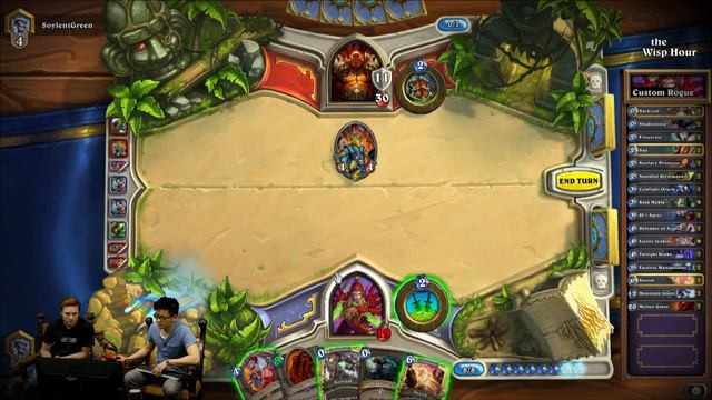 Hearthstone - The Wisp Hour - Deck Building with Frodan and Forsen