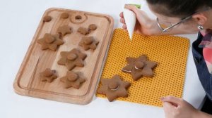 Пряничная 3d елка - новогодний подарок и украшение