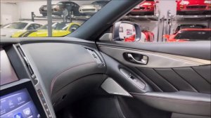 2019 Infiniti Q50 Red Sport 400! Twin Turbo V6! 400 HP! Bose Sound System, Carbon Fiber Spoiler!
