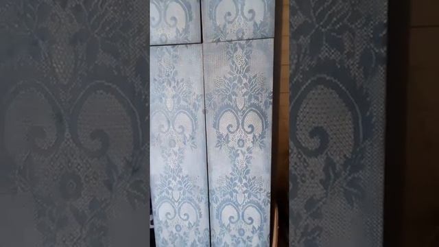 Реставрация старого шкафа. Переделка советской мебели #перекраскамебели#переделкамебели