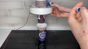 Автоматический диспенсер стаканов. Automatic Cup Dispenser.