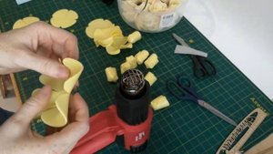 мини роза из изолона мк