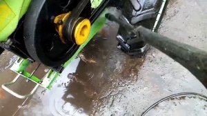Моем мотоблок.