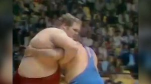 THROW OF THE CENTURY. Wilfried Dietrich vs Chris Taylor - 1972 Olympic Wrestling Games