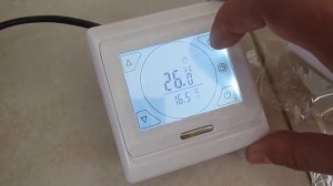 Е91- Сенсорный терморегулятор для теплого пола