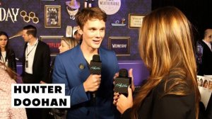 Hunter Doohan On Working With Tim Burton & Fun Times On Set Of "Wednesday"! | Hollywire