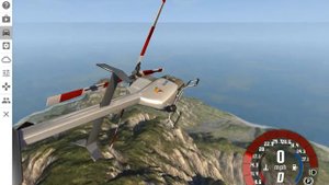 BeamNG Drive крушение верталета