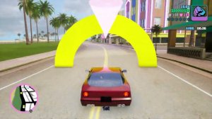 Нашёл машину-призрак в Vice City... она ездит сама по себе #gtavicecity #vicecity