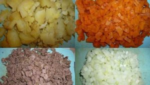 Салат Оливье с яблоками