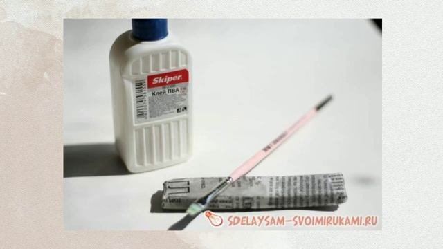 Делаем красивую салфетницу
