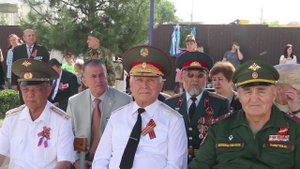 Участие военнослужащих 201-й военной базы в мероприятиях, посвященных Дню Победы в Таджикистане