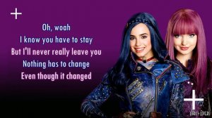 Descendants 2 Space Between LYRICS