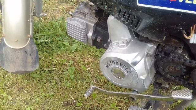 Мопед Дельта. Непонятный треск в двигателе. смотреть онлайн