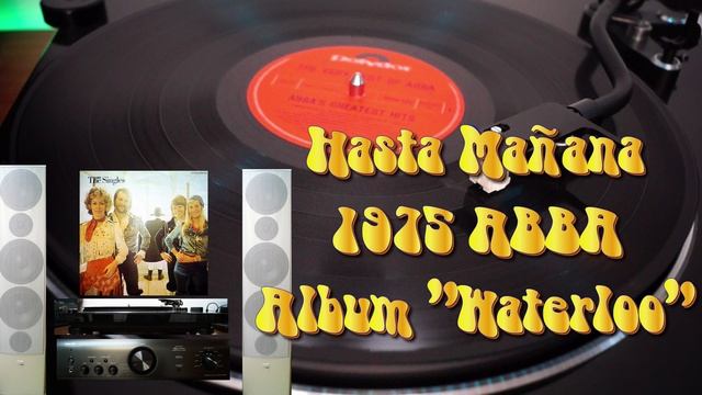 Hasta Mañana - ABBA 1975 Album "Waterloo" Vinyl Disk Виниловые пластинки