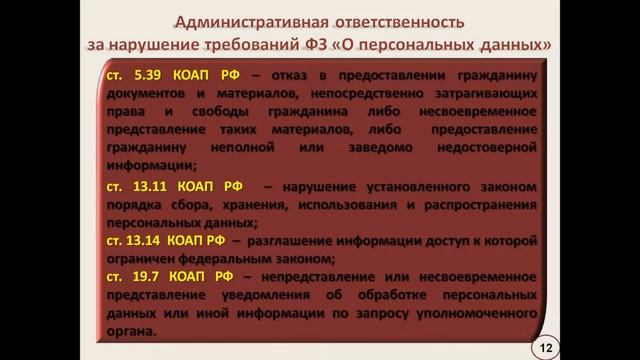 Грозит административная ответственность