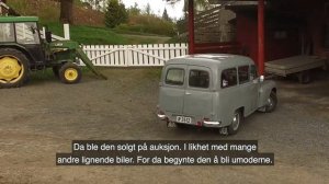 Gammel tjenestebil - Volvo Duett 1958-modell