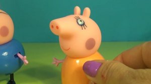 Мультик Свинка Пеппа и Джордж на игровой площадке. Мультфильм для детей