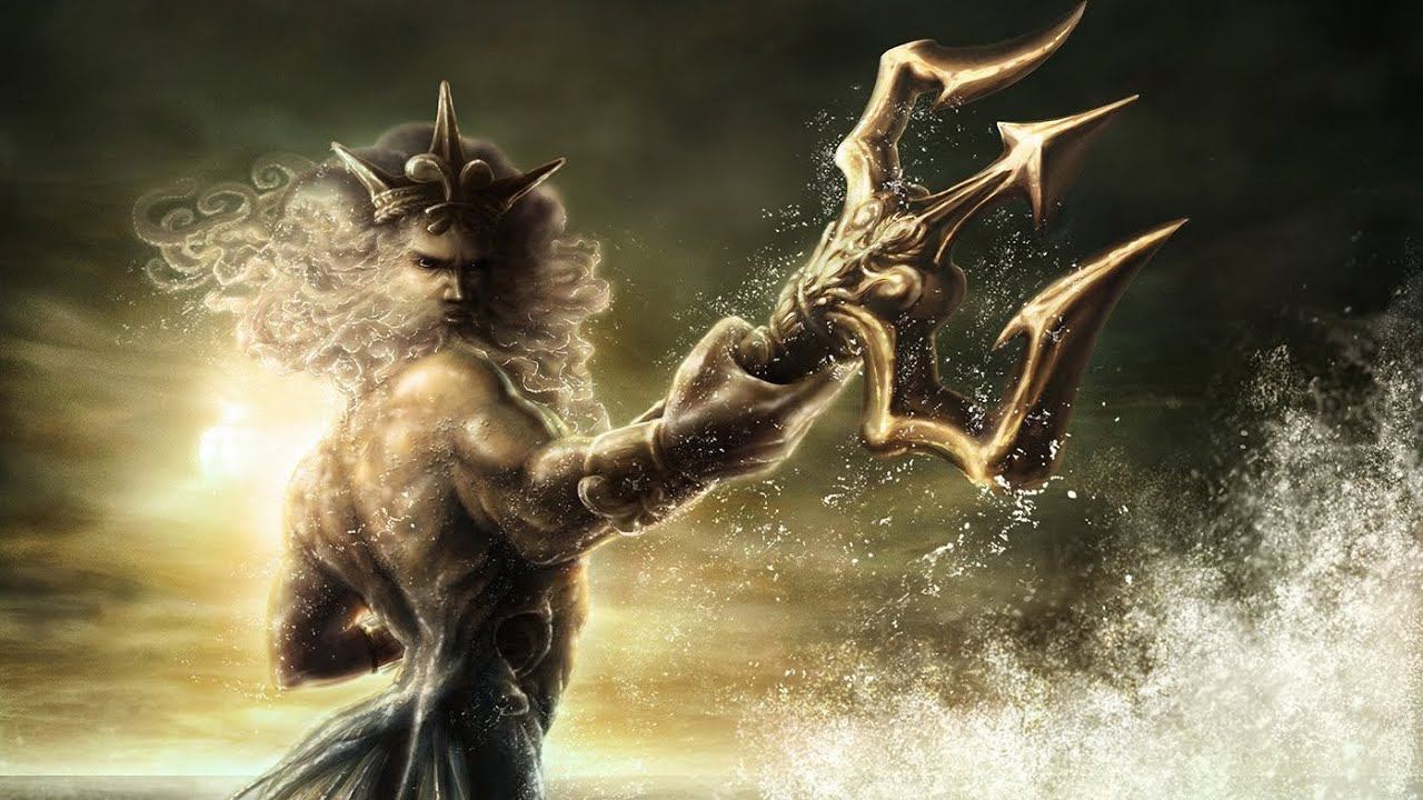 Бог Посейдон