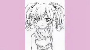 рисунки для срисовки #аниме