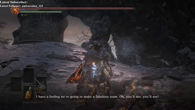 THE DLC IS WAY TOO EASY WITH THE KIRKHAMMER || Dark Souls 3 Champions Ashes Part 5