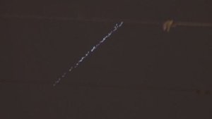 Старлинк. Starlink. Пролет старлинков в Москве. Старлинки над Москвой.