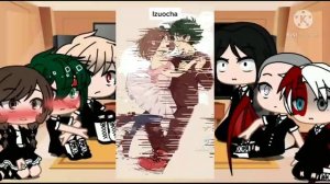 Middle school Deku, Bakugo, and Deku's bully's react to future 2/3 todobaku and izuocha