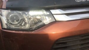 ДХО на Mitsubishi Outlander